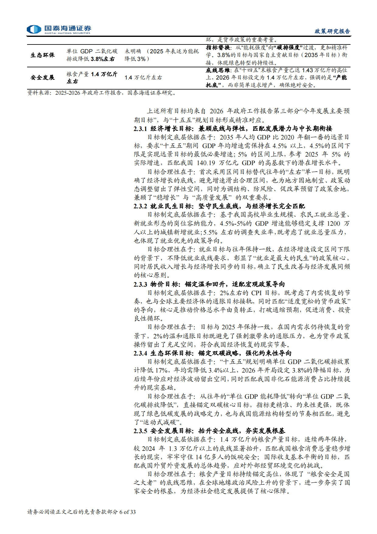 2026年政府工作报告与“十五五”发展战略深度解读-聚焦“两会”：启新程、谋新篇、开新局-国泰海通.pdf_第6页