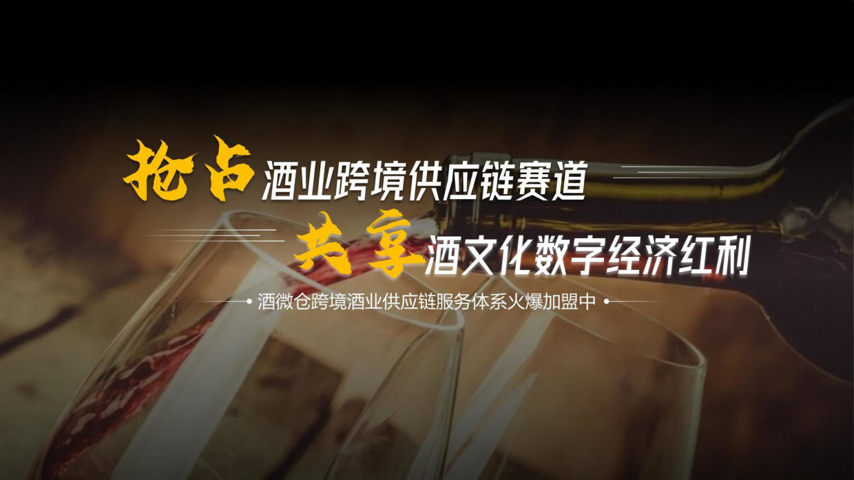 酒微仓跨境酒业供应链服务体系招商方案.pdf_第1页