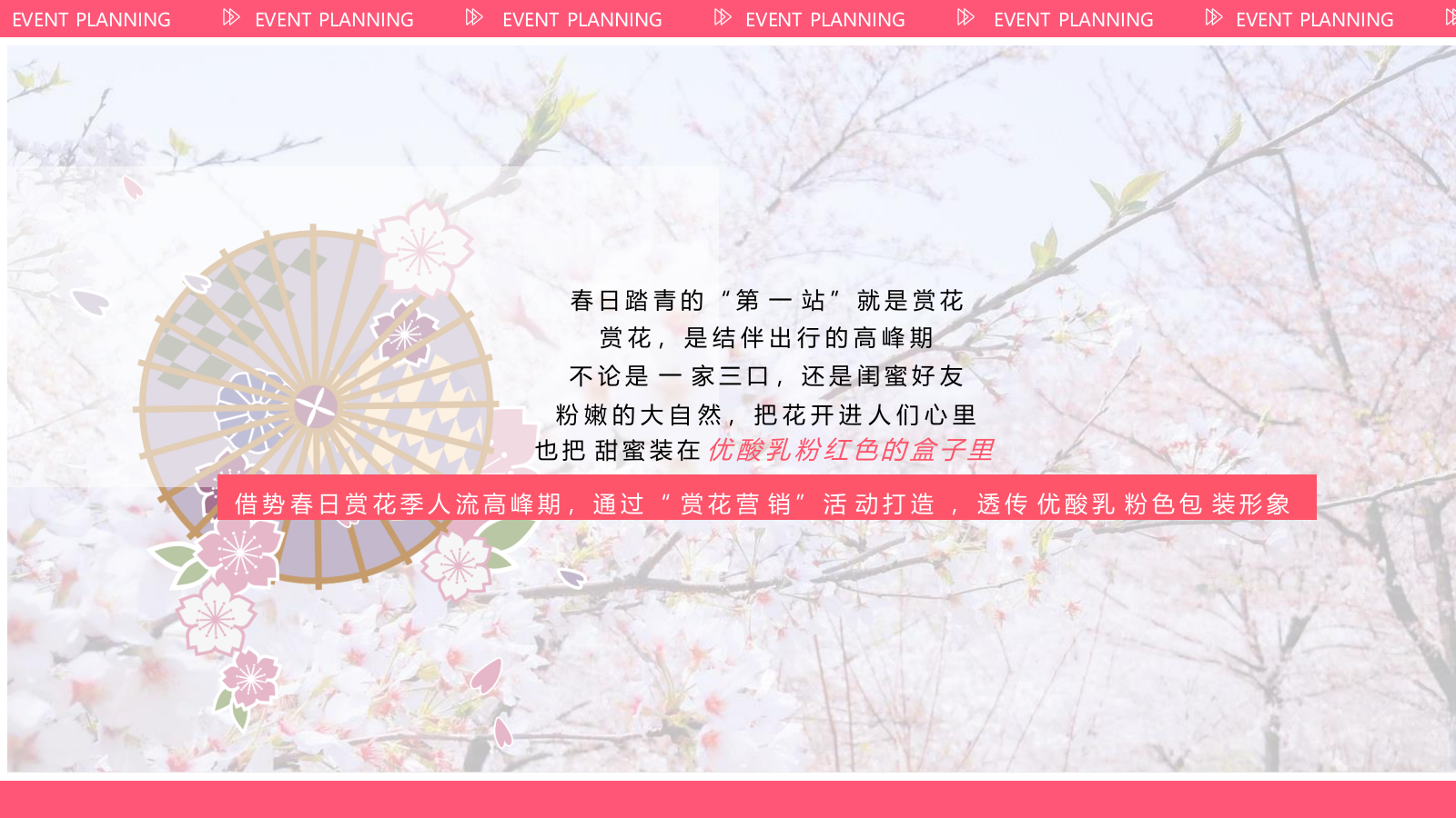 快消饮品樱花季赏花节活动创意方案.pptx_第2页