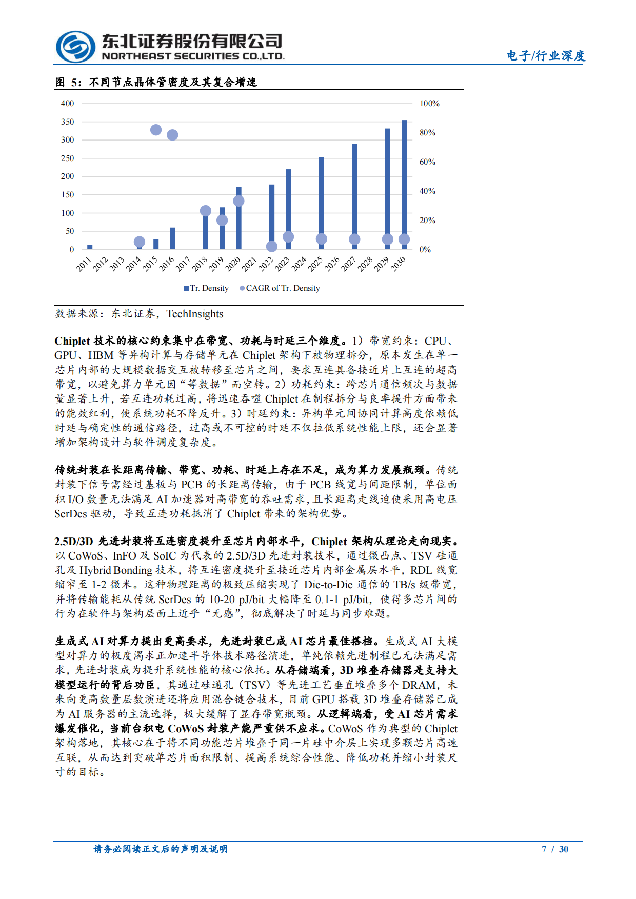 2026先进封装行业系列报告：制程逼近物理边界，封装开启价值重估，CoWoS估值比肩7nm先进制程-东北证券.pdf_第7页