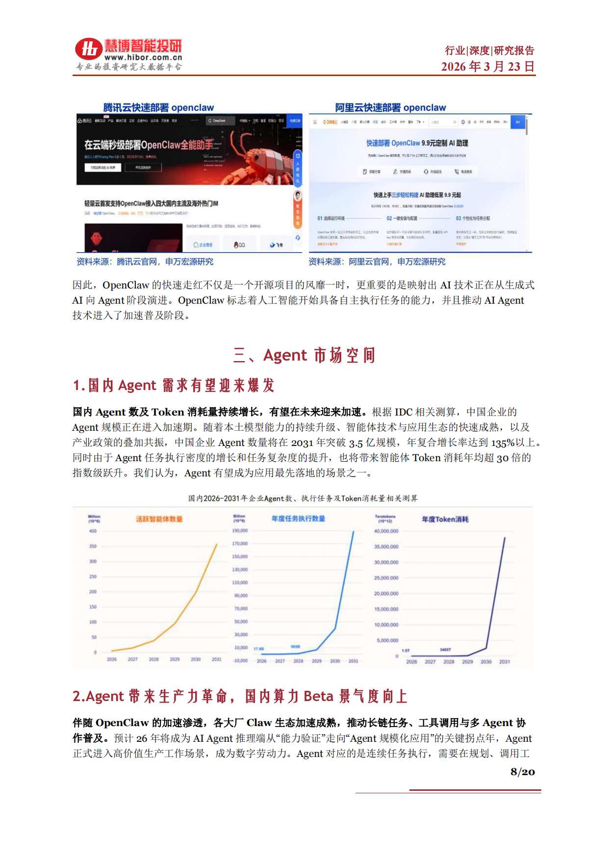 2026AI Agent智能体行业深度：OpenClaw、市场空间、新变化、产业链及相关公司深度梳理-慧博智能投研.pdf_第8页
