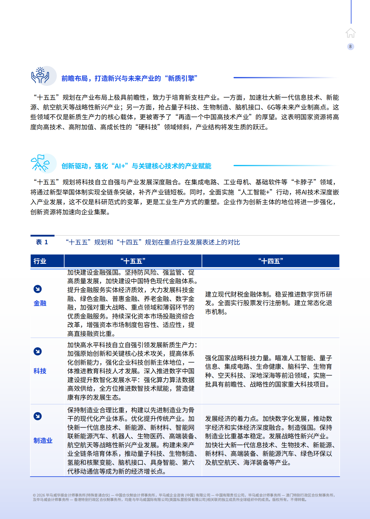 2026驰骋向山海—— “十五五”规划行业影响展望报告-毕马威.pdf_第9页