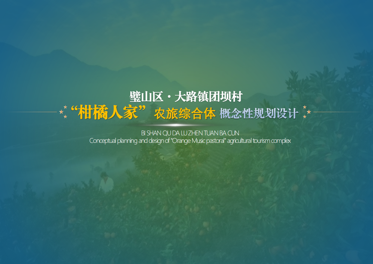 璧山区·大路镇团坝村柑橘产业主题农旅综合体乡村振兴概念性规划设计案.pdf