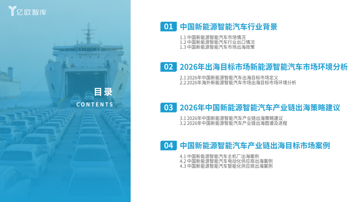 2026年中国新能源智能汽车产业链出海研究报告-亿欧智库.pdf_第3页