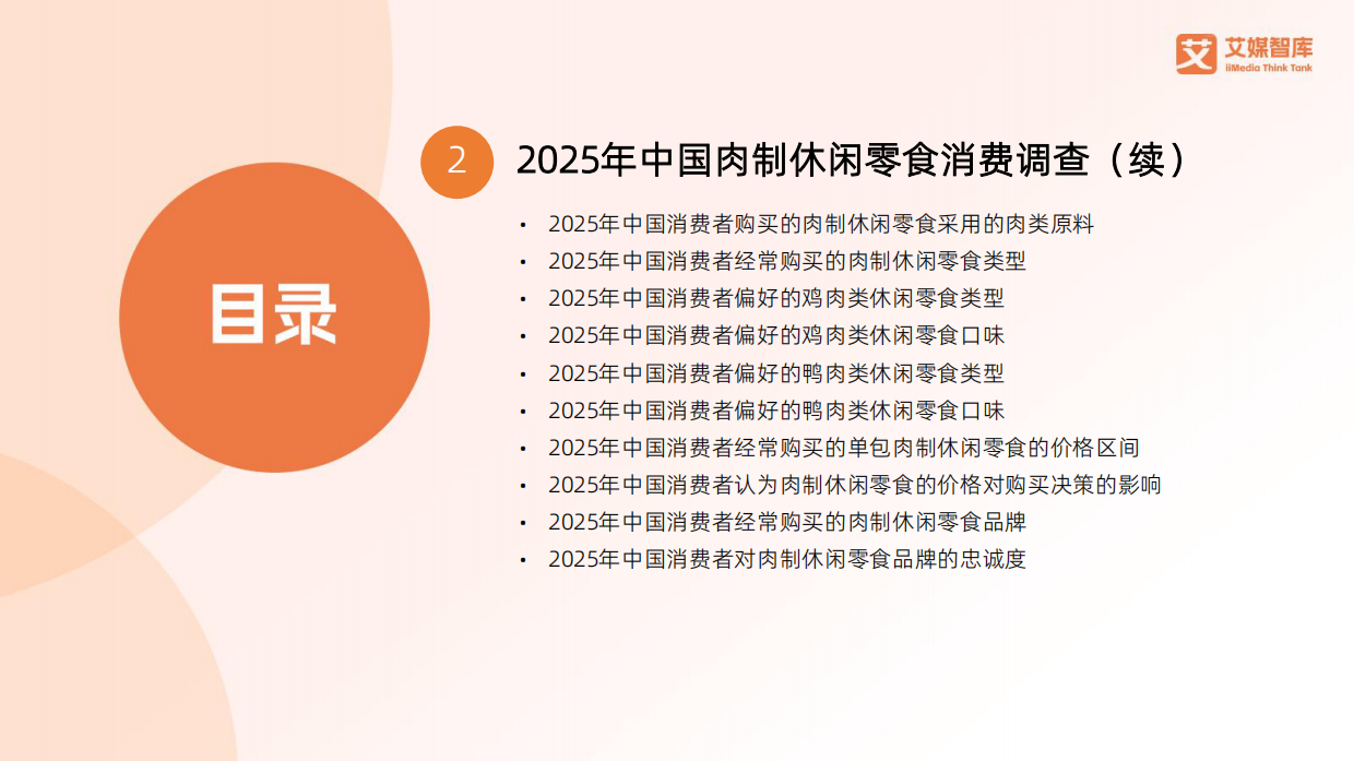 2025年中国肉制休闲零食行业发展状况与消费行为调查数据-艾媒咨询.pdf_第3页