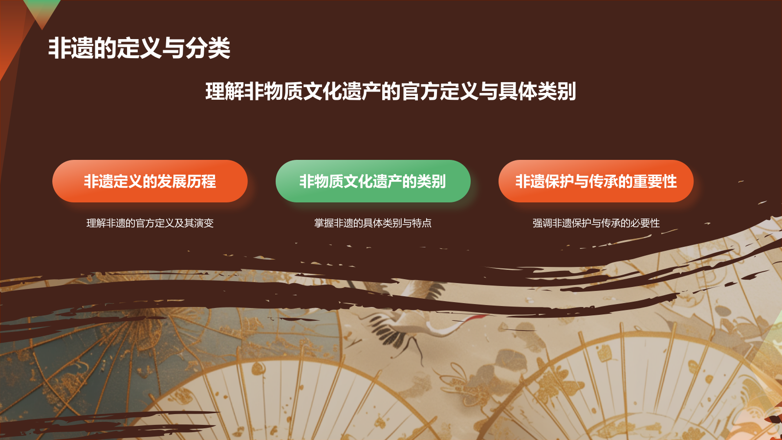 橙色国潮风传承非遗文化PPT模板.pptx_第4页