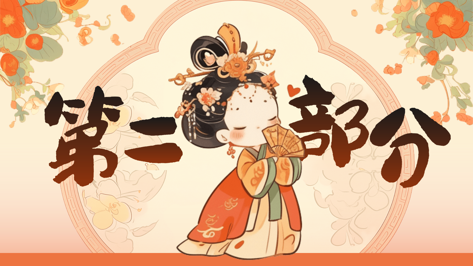 橙色国潮风打工人的一天PPT模板.pptx_第7页