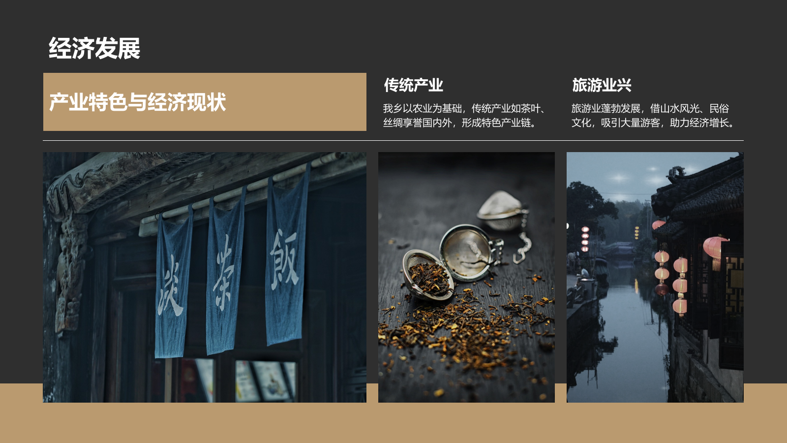 橙色摄影风家乡旅游纪实相册PPTPPT模板.pptx_第6页