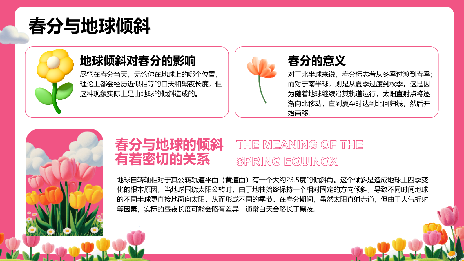 粉色插画风春分节气文化科普 PPT模板.pptx_第8页