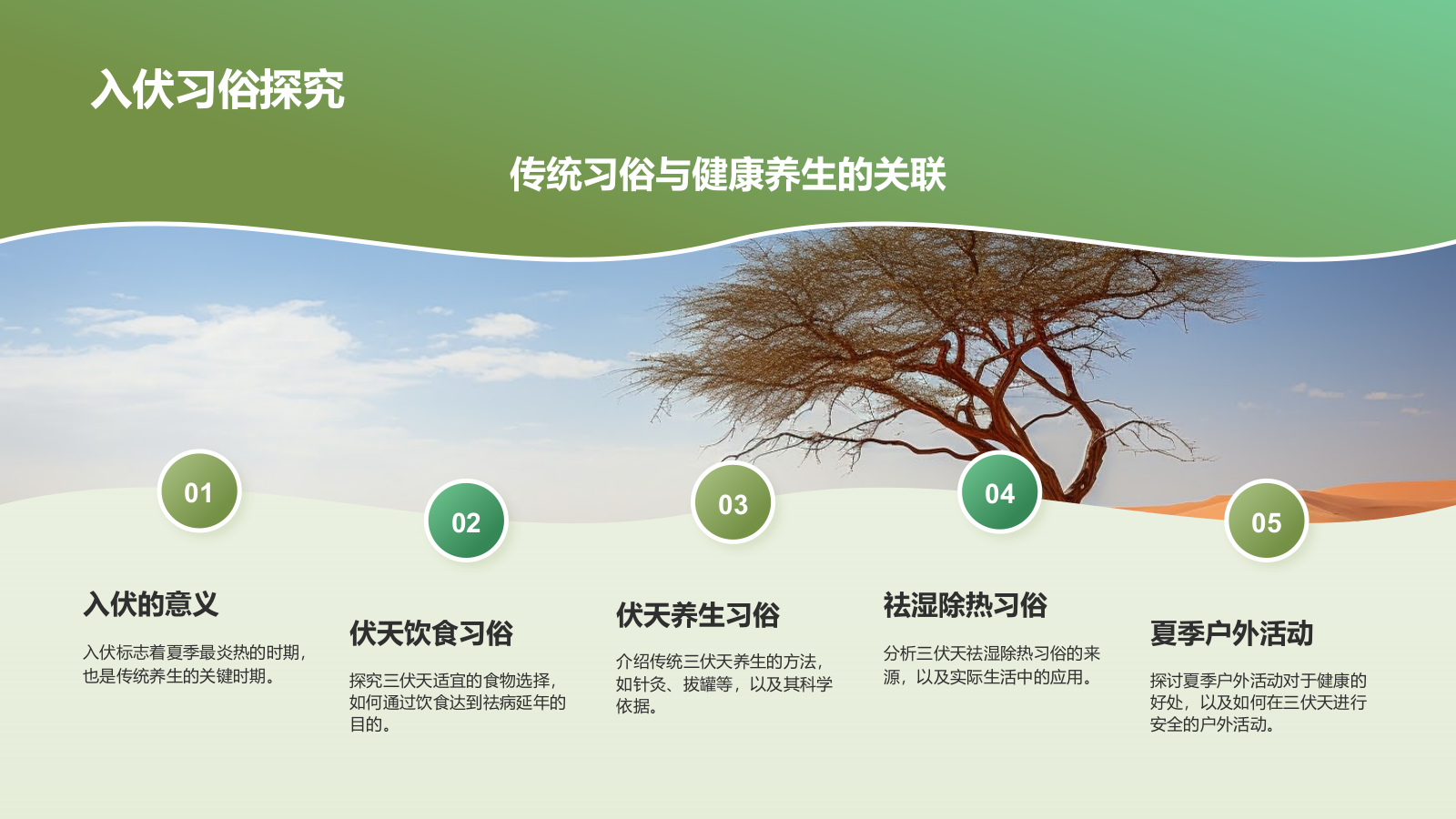 黑色复古风三伏天PPT模板.pptx_第5页