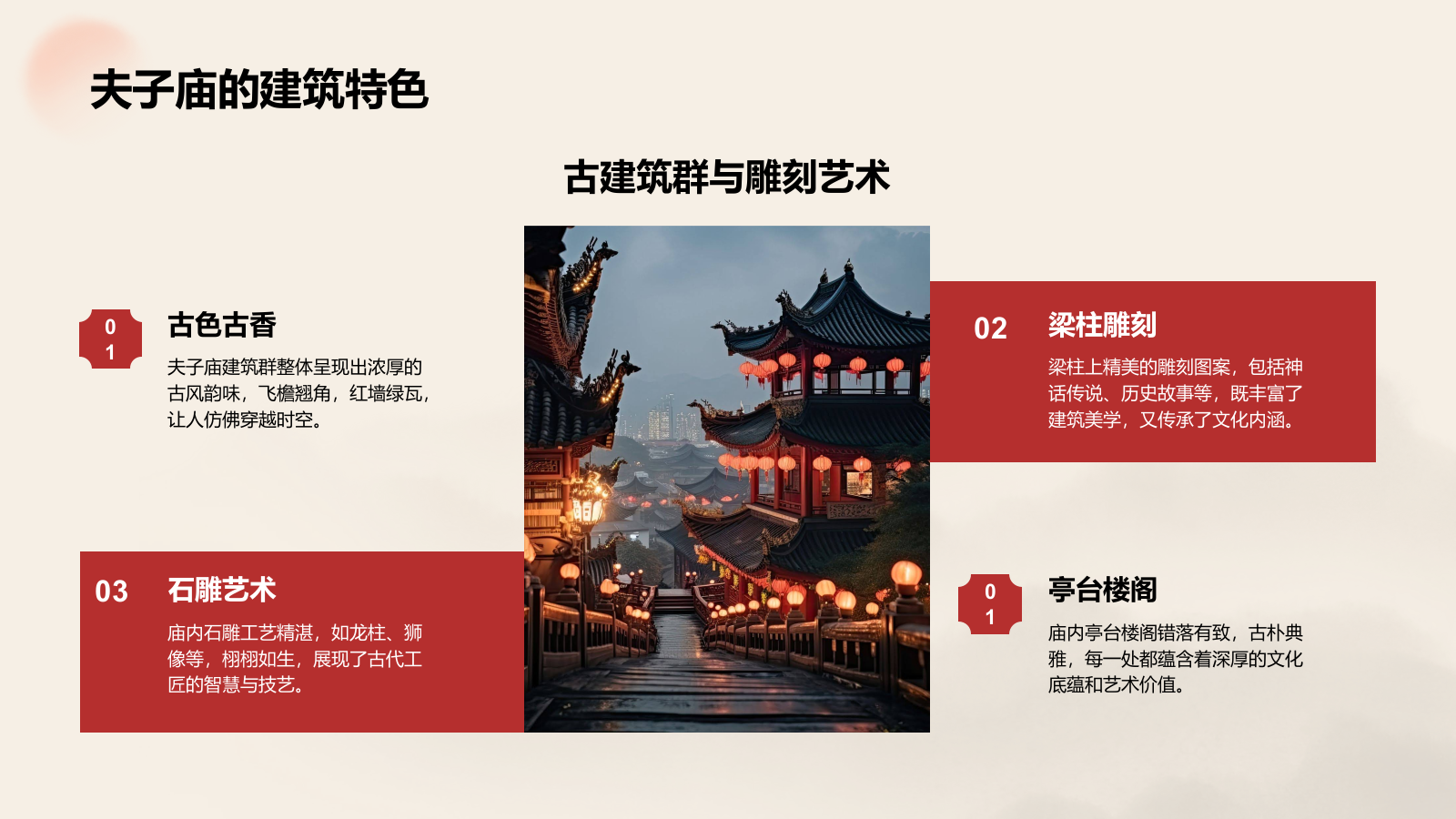 红色复古风我的家乡：南京必打卡旅游景点介绍PPT模板.pptx_第8页