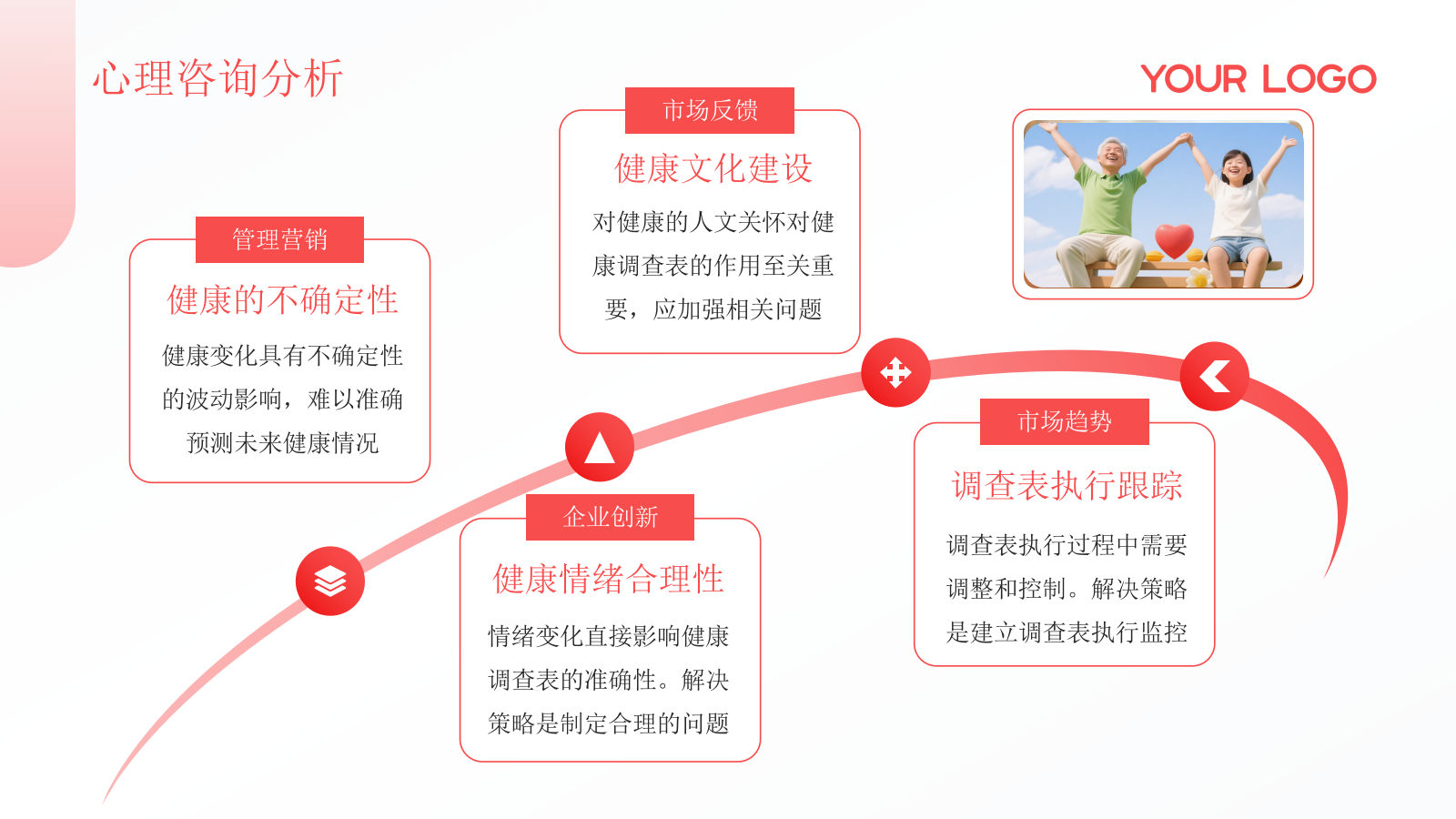 红色简约风PPT模板_心理咨询与健康生活PPT模板.pptx_第9页