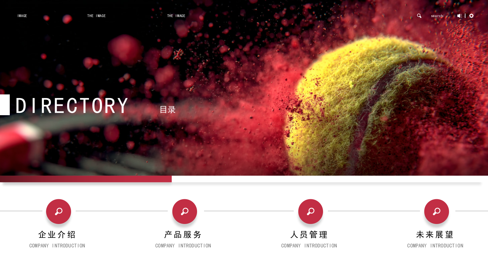 红色商务风网球拍产品发布会ppt.pptx_第2页