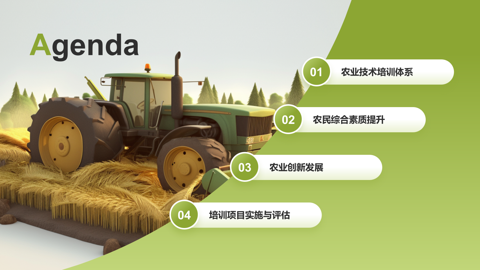 黄色渐变风农业科技培训PPT模板.pptx_第2页