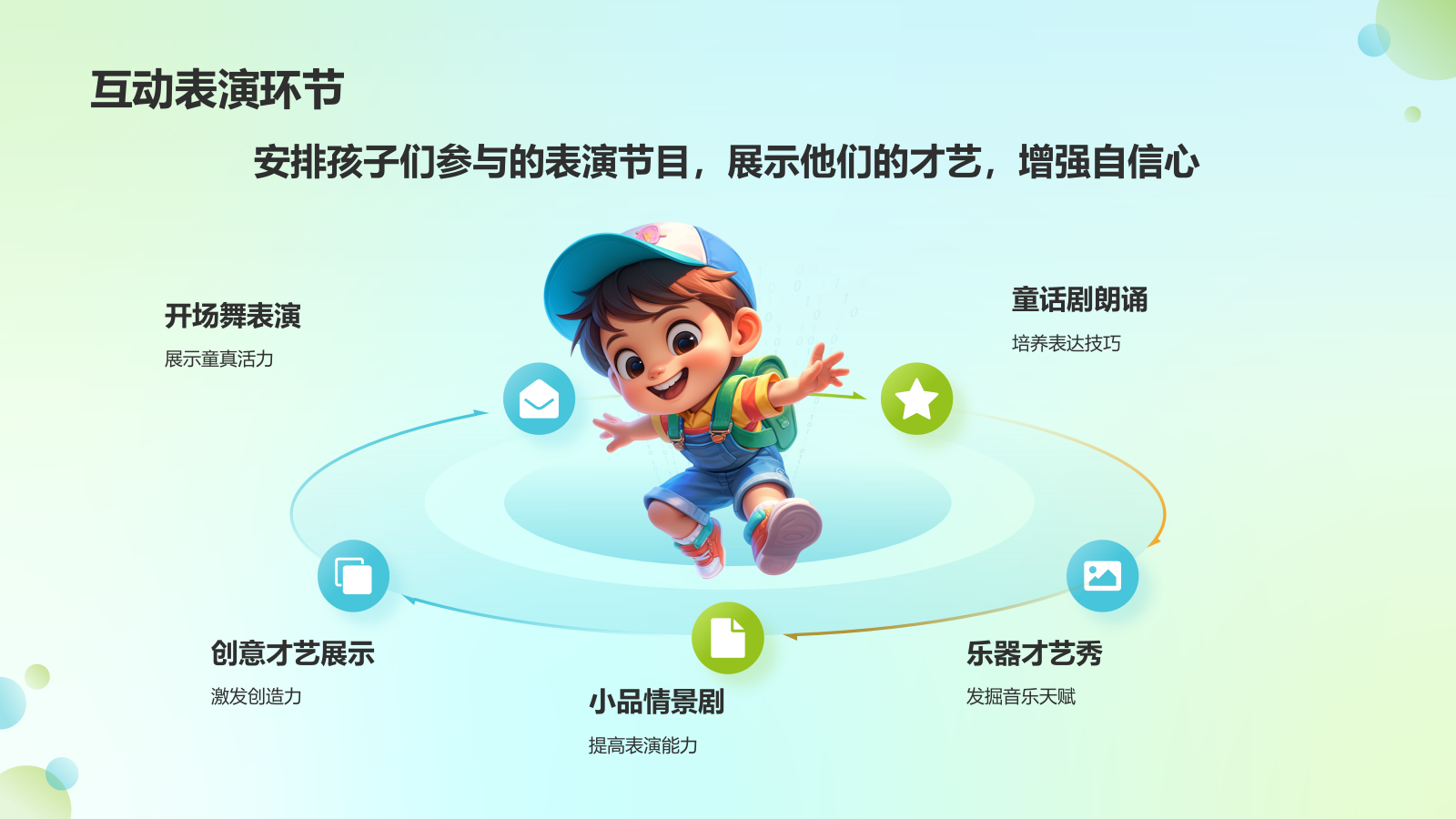 蓝色3D风儿童节节日活动策划PPT模板.pptx_第9页