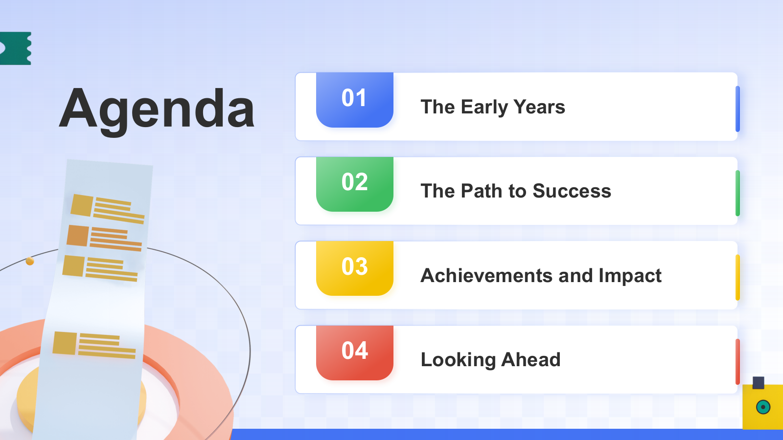 蓝色3D风英文自我介绍PPT模板.pptx_第2页