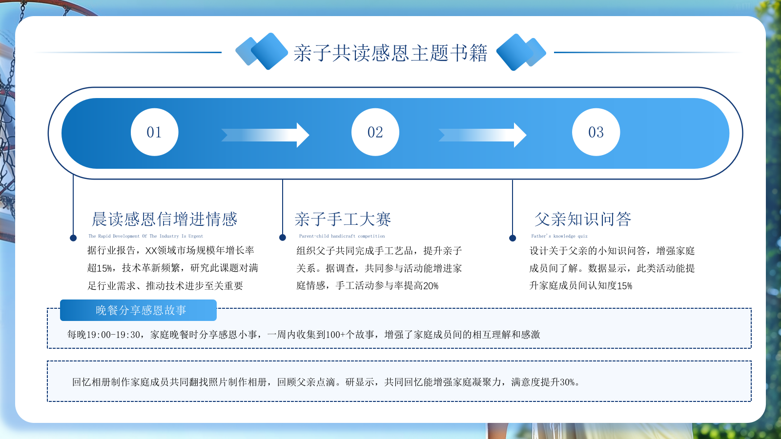 蓝色创意风父亲节感恩策划PPT模板.pptx_第10页