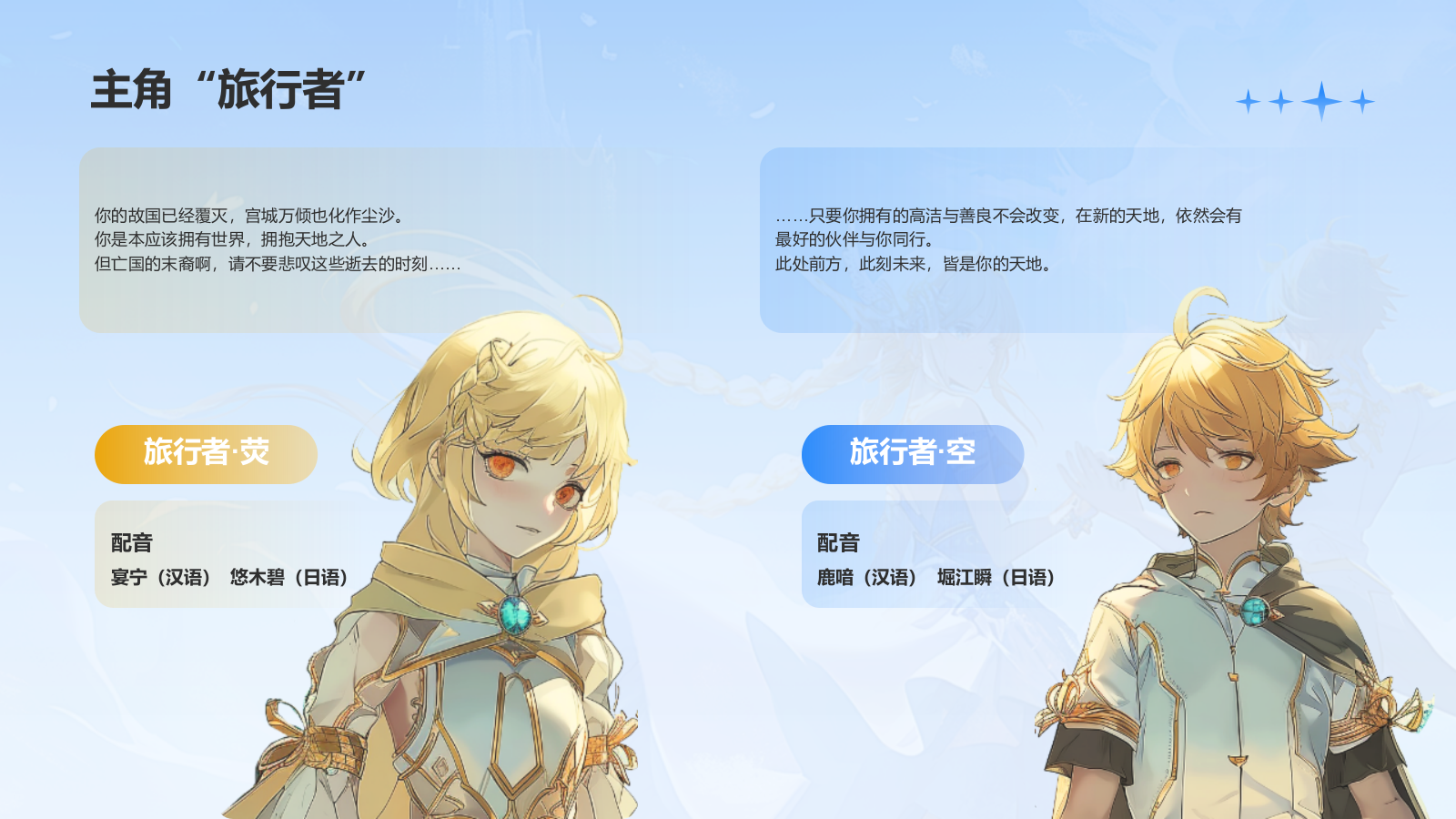 蓝色手绘风原神PPT模板.pptx_第8页