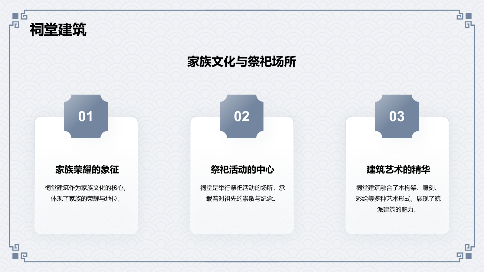 蓝色水墨风皖派建筑介绍PPT模板.pptx_第9页