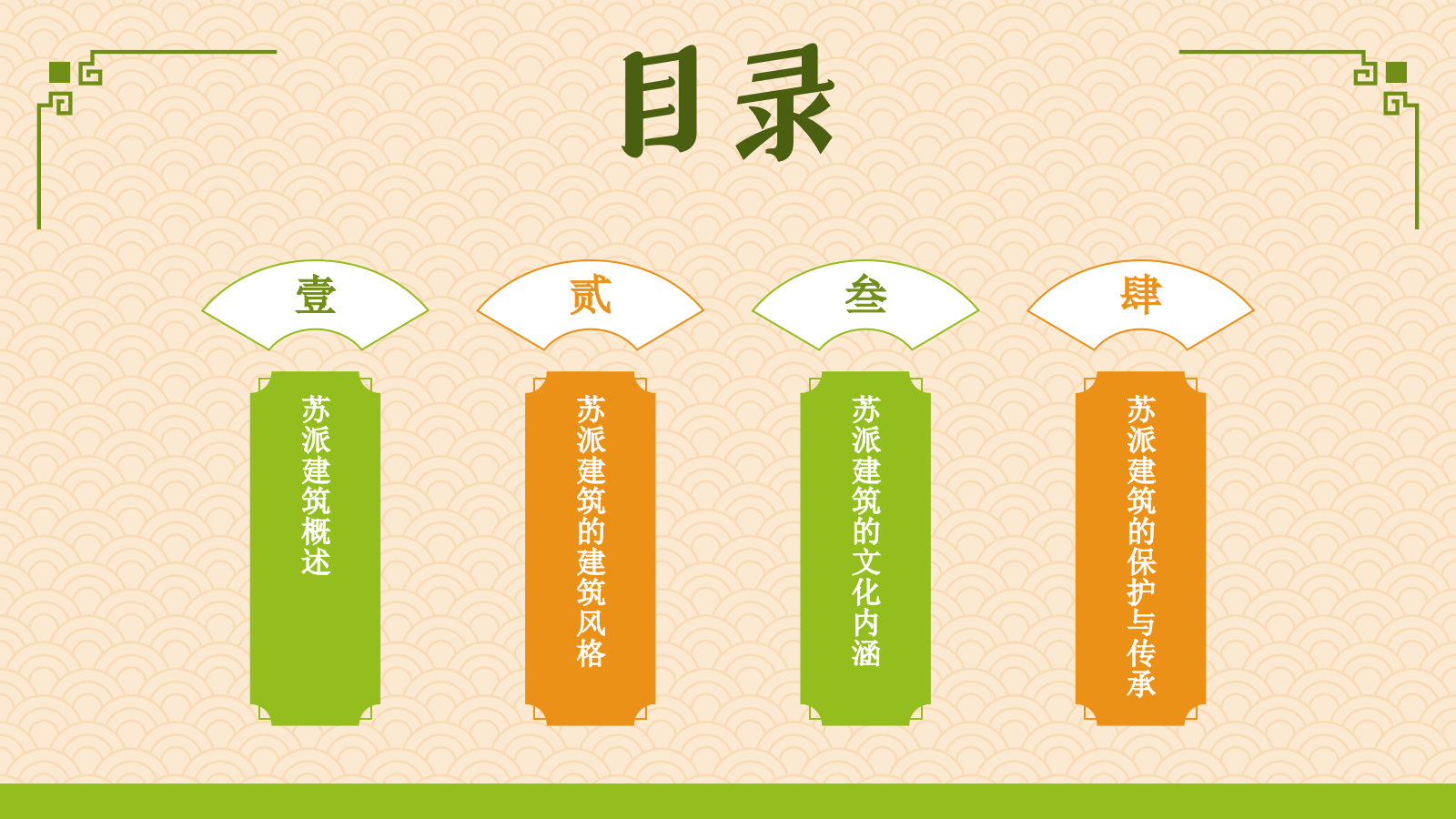 绿色复古风苏派建筑PPT模板.pptx_第2页