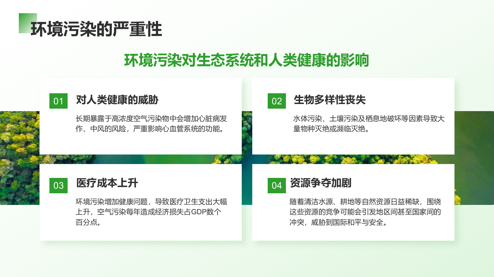 绿色商务风环境污染现状分析与治理PPT模板.pptx_第5页