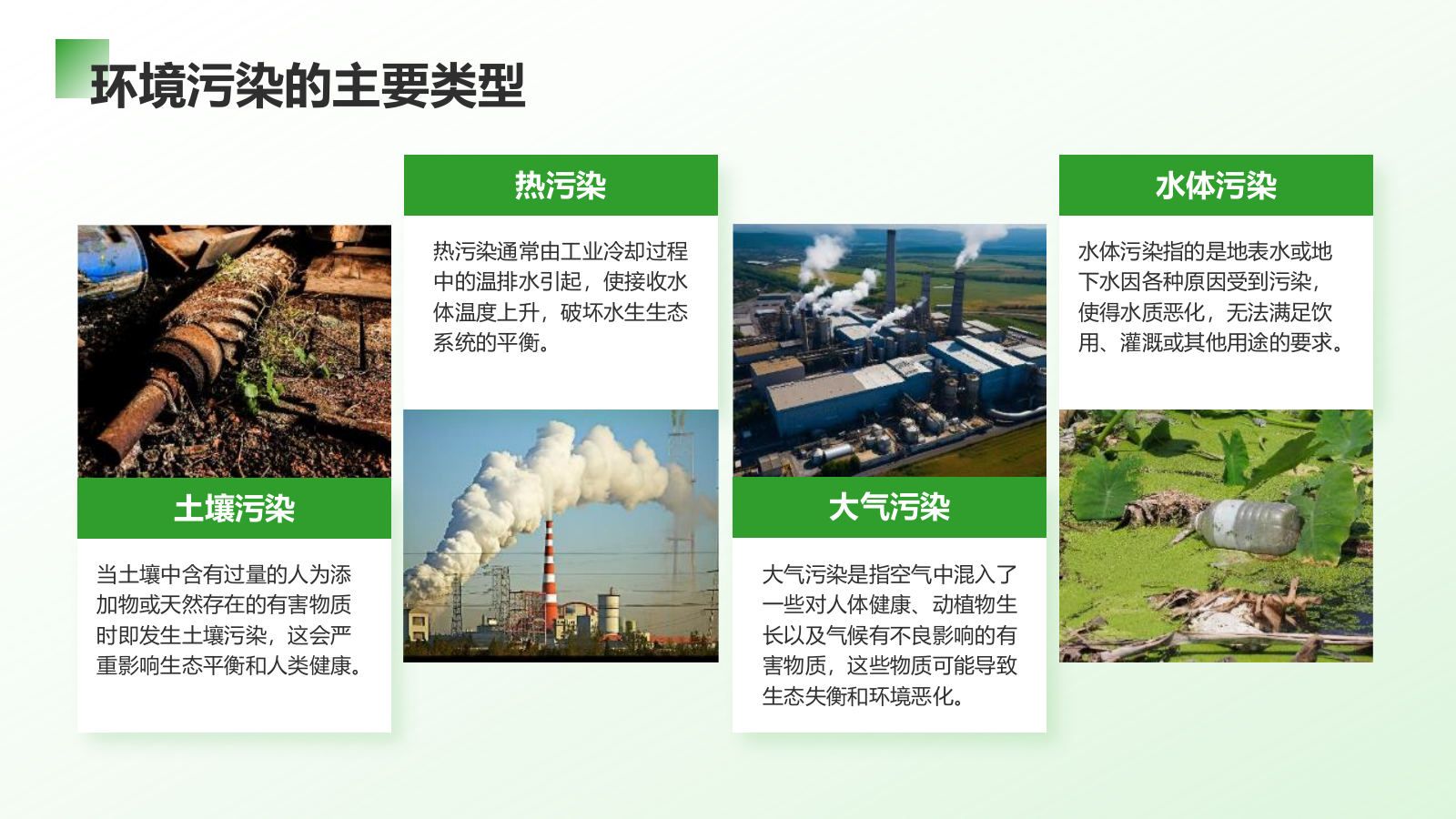 绿色商务风环境污染现状分析与治理PPT模板.pptx_第6页