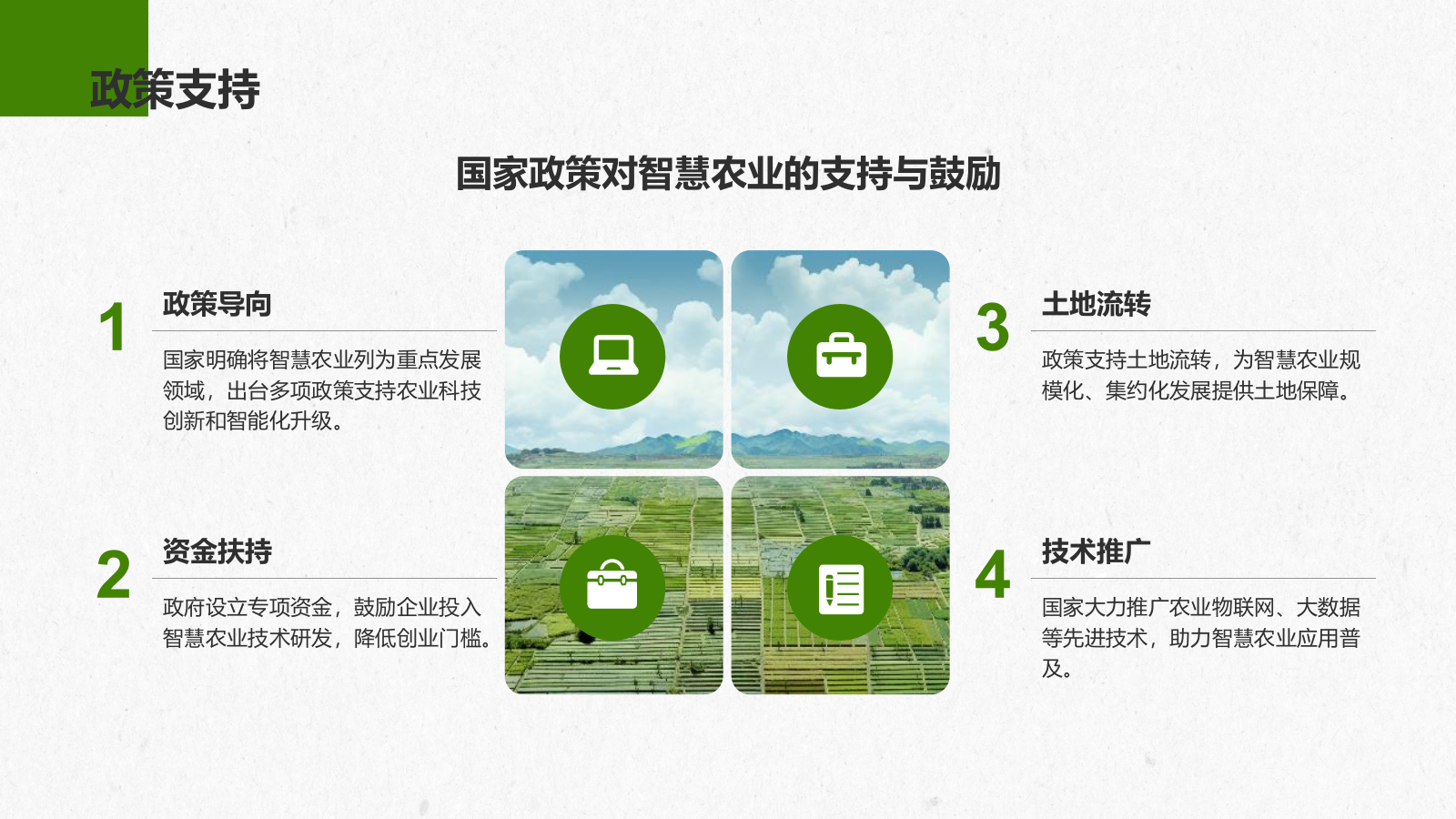 绿色商务风智慧农业创业计划书PPT模板.pptx_第6页