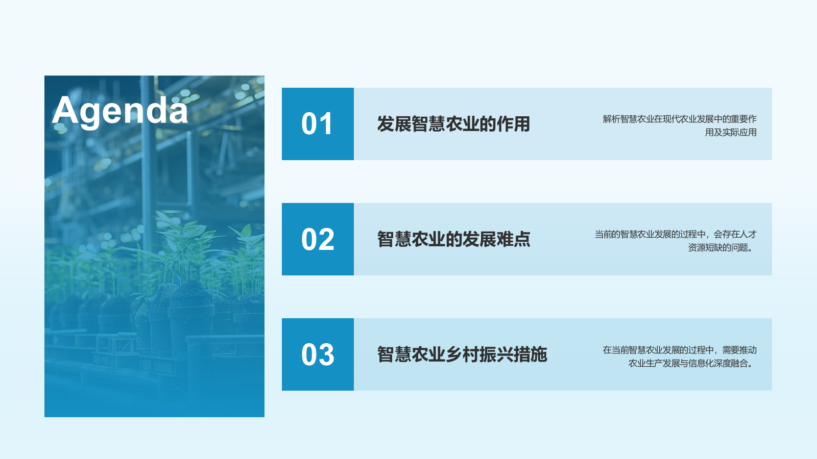 绿色商务风智慧农业项目发展计划书PPT模板.pptx_第2页