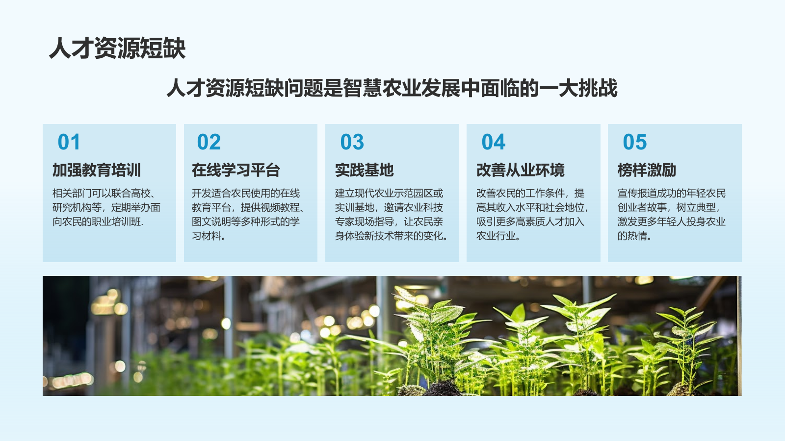 绿色商务风智慧农业项目发展计划书PPT模板.pptx_第8页