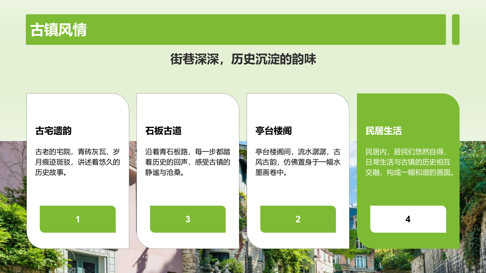 绿色摄影风山水田园梦：家乡旅游印象集PPT模板.pptx_第8页