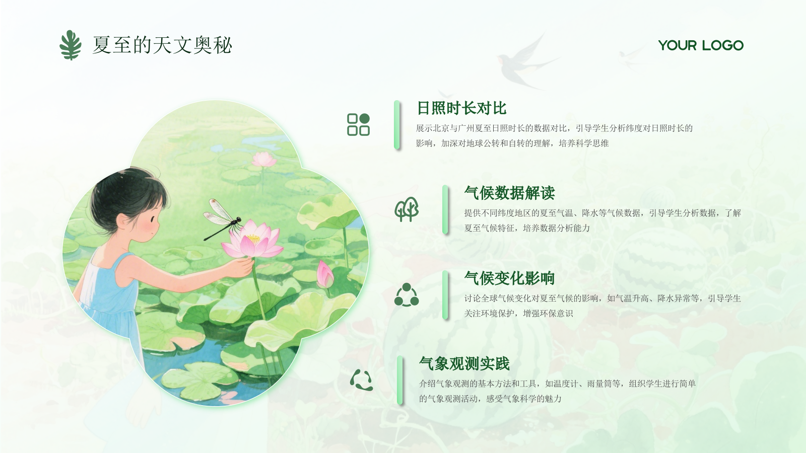 绿色系简约插画风二十四节气主题教育课件PPT模板.pptx_第6页