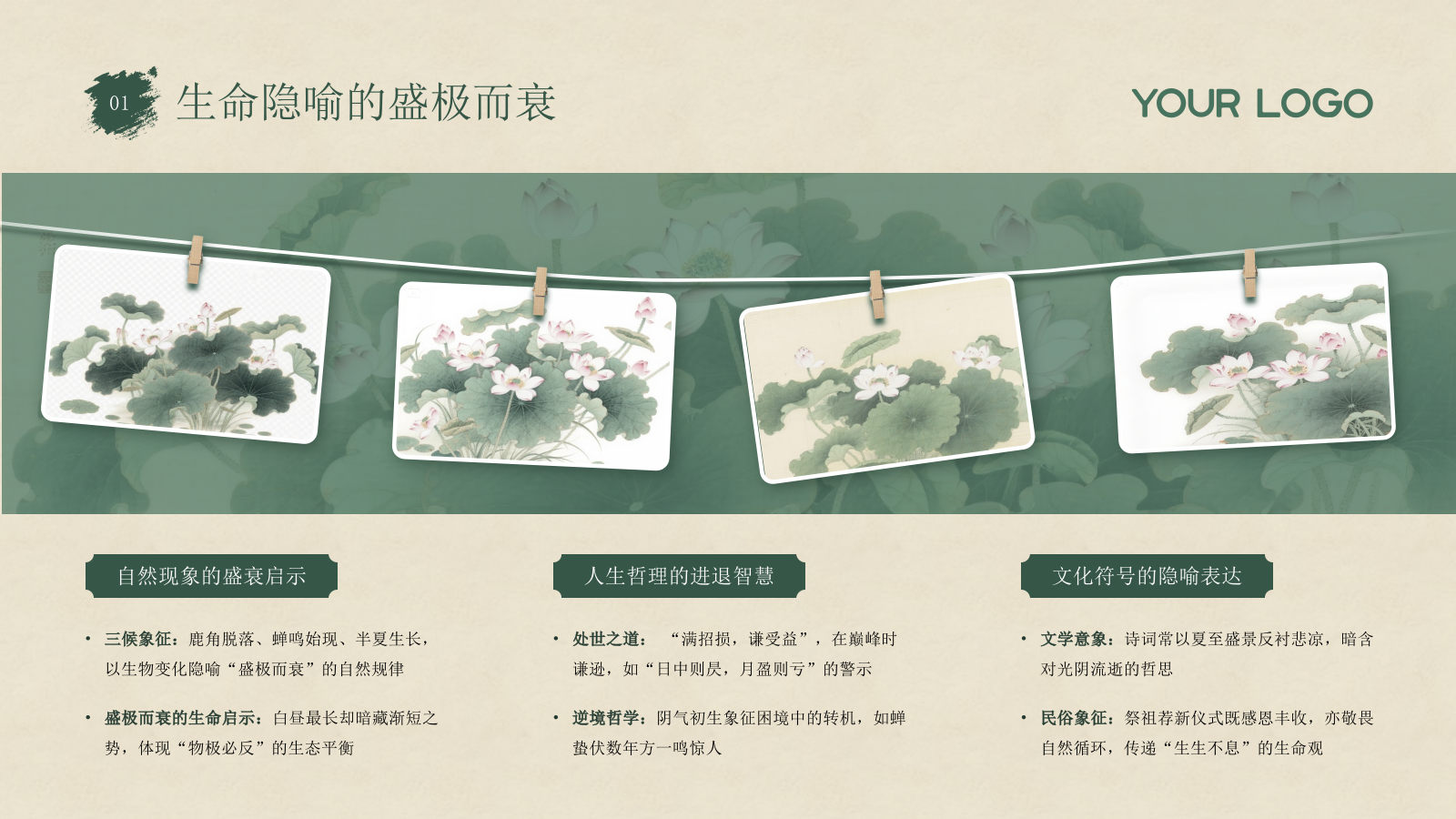 绿色夏至节气介绍通用PPT模板.pptx_第6页