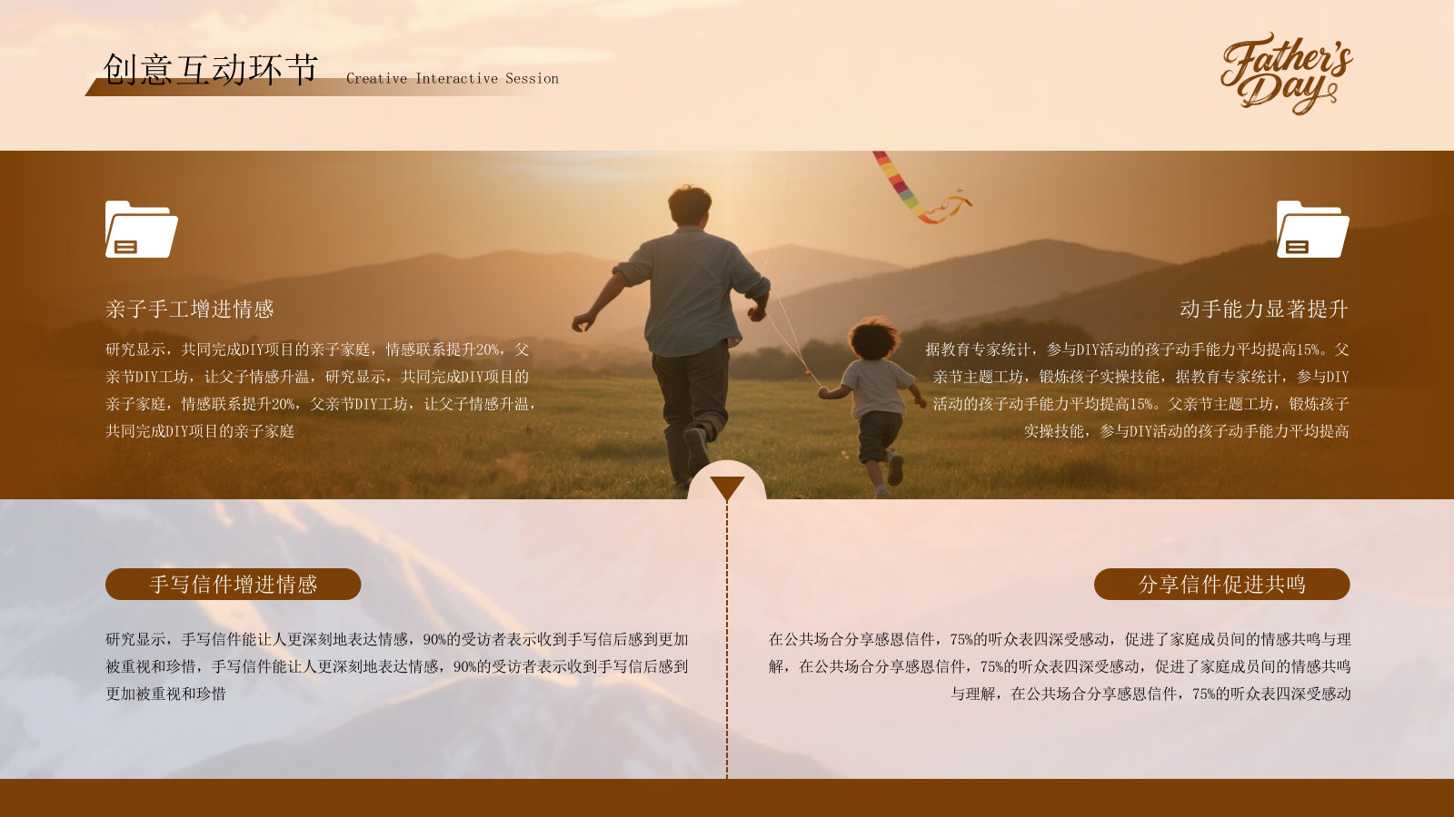 深色质感感恩父亲节活动策划推广方案PPT模板.pptx_第8页