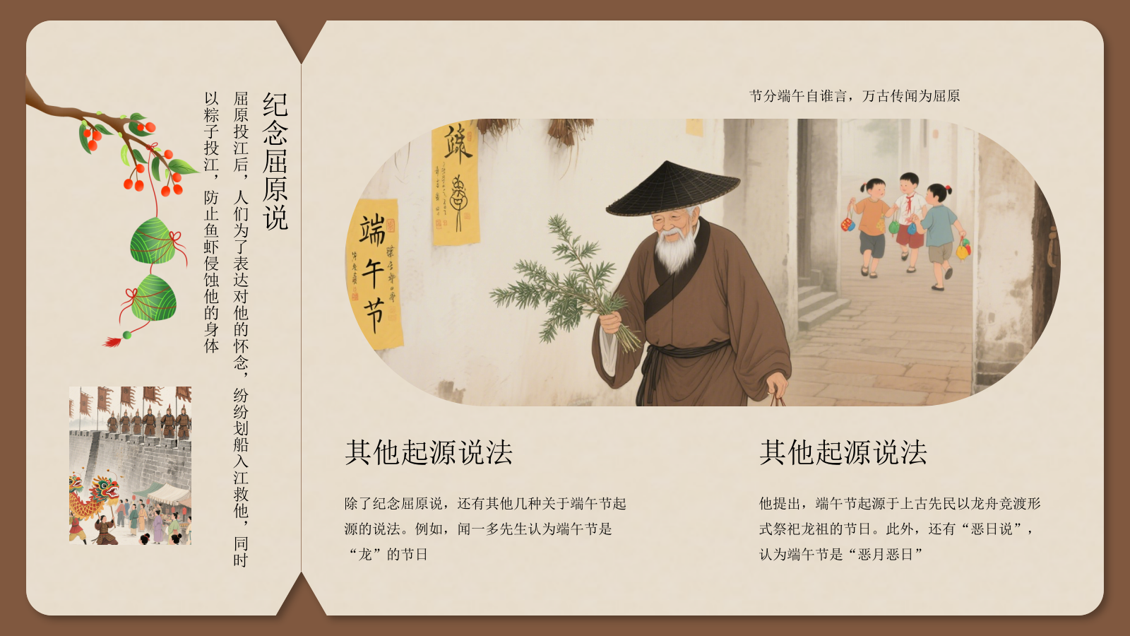 棕色古风新中式端午节通用PPT模板.pptx_第5页