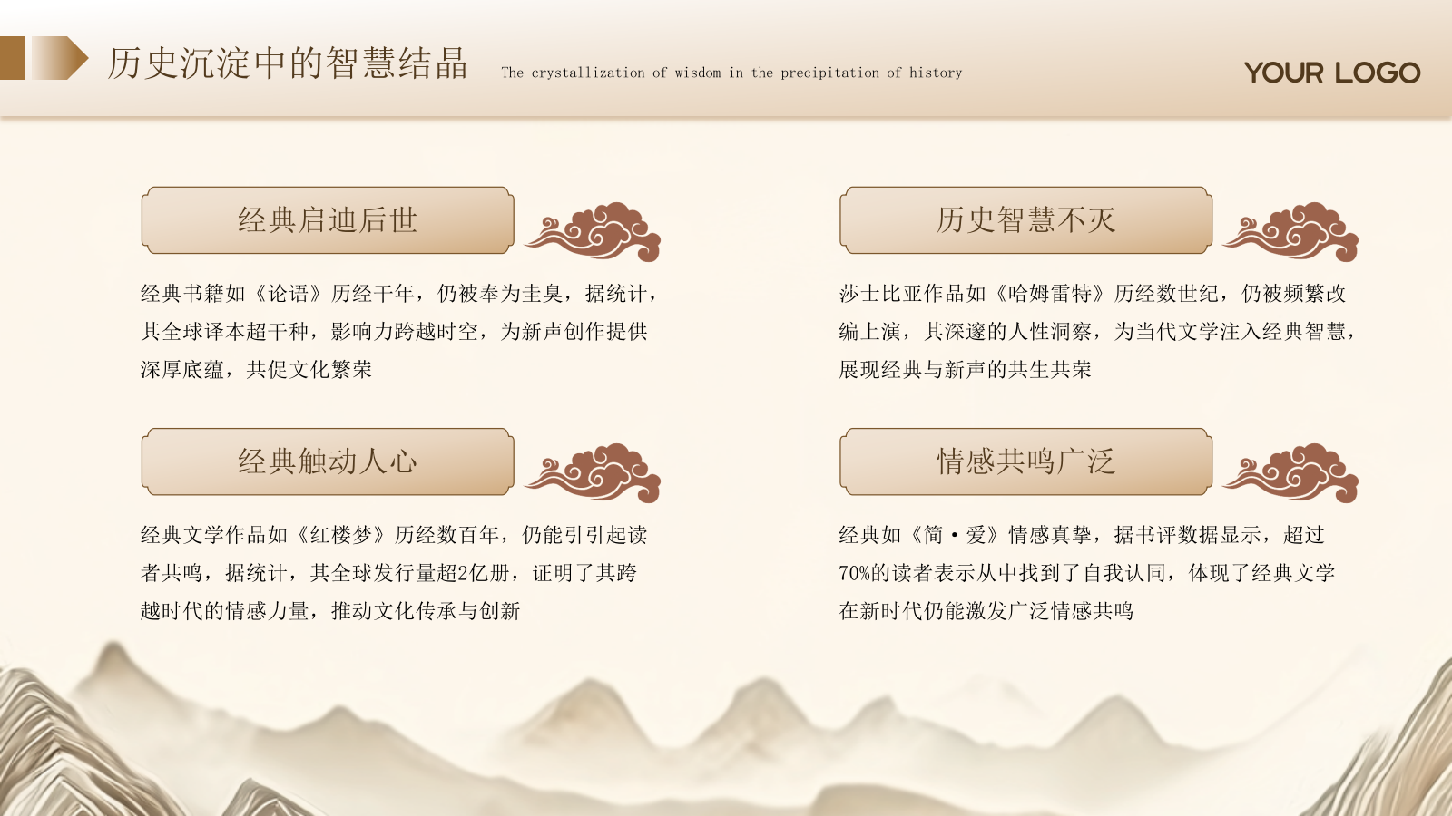 棕色新中式插画风读书分享PPT模板.pptx_第5页