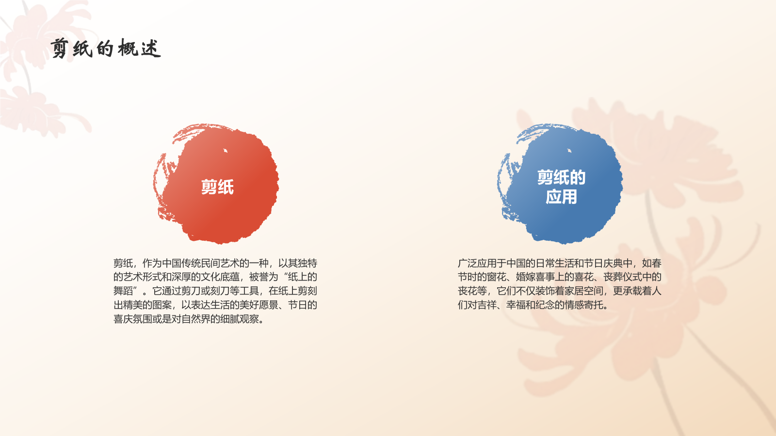 红色复古风中国十大国粹——剪纸PPT模板.pptx_第4页