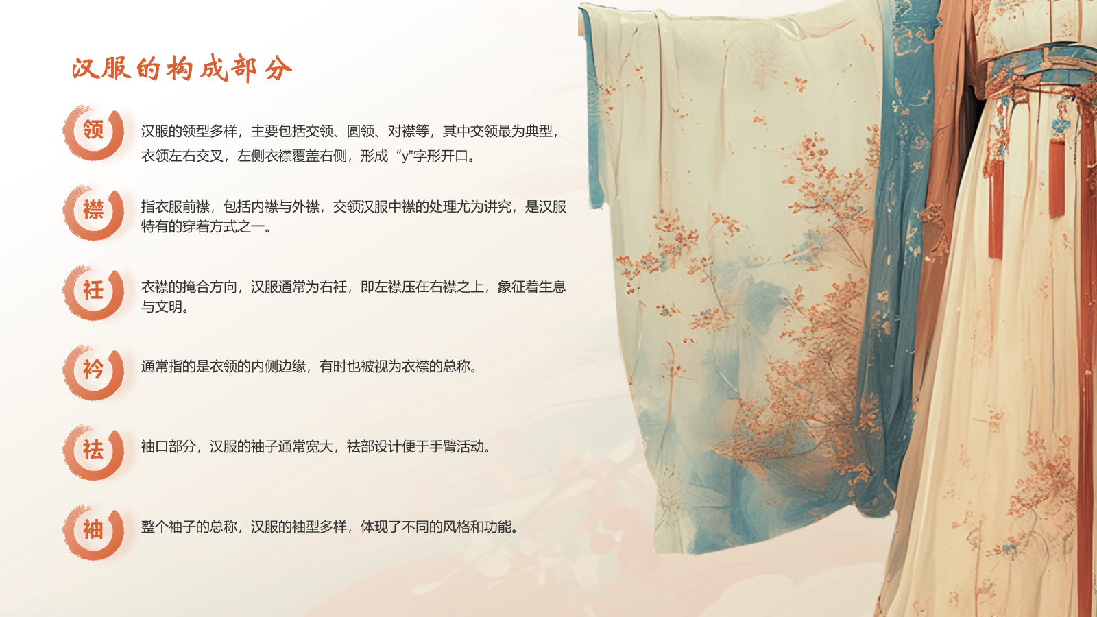 红色水墨风中国十大国粹——汉服介绍PPT模板.pptx_第10页