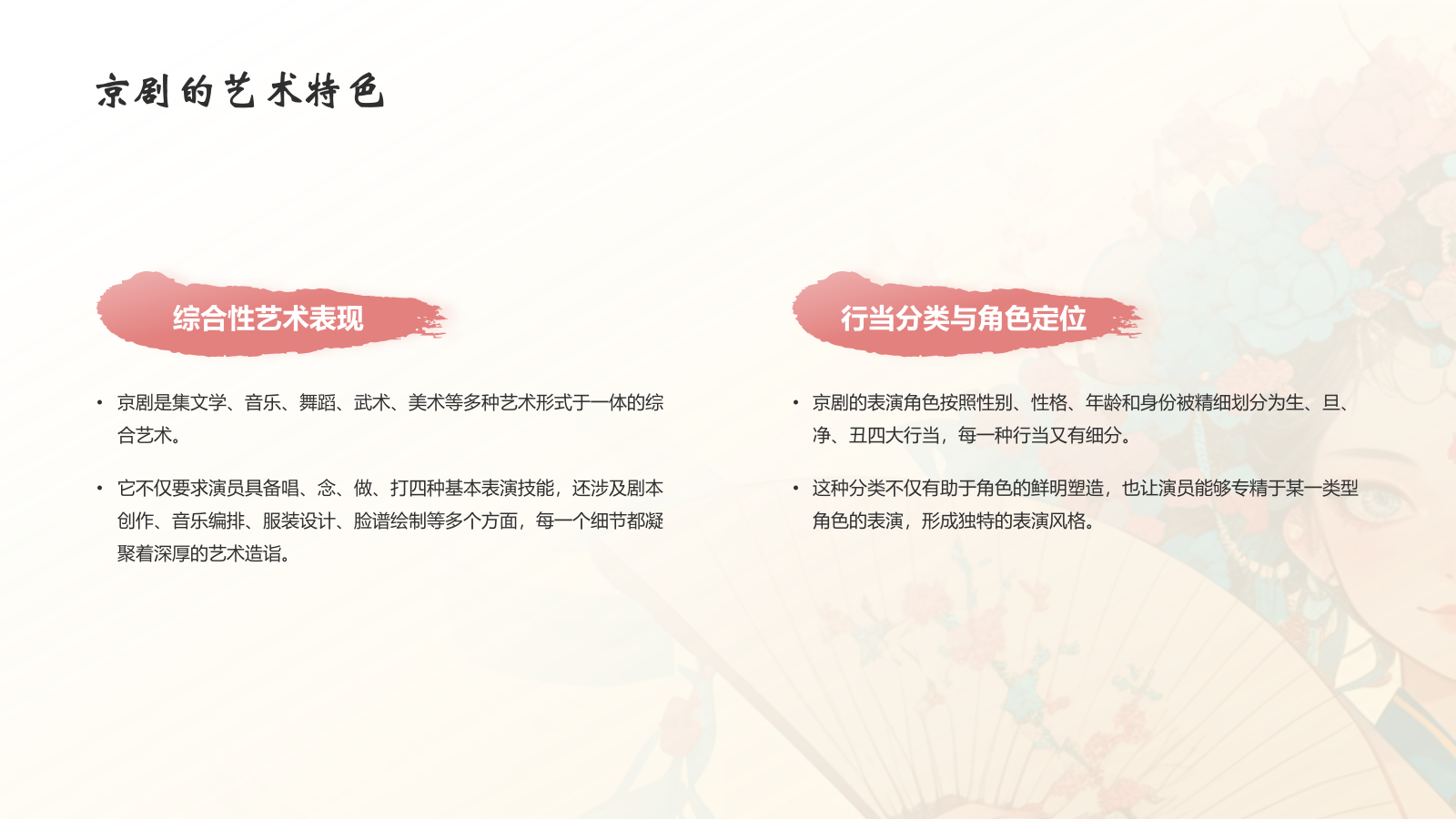 红色水墨风中国十大国粹——京剧介绍PPT模板.pptx_第9页