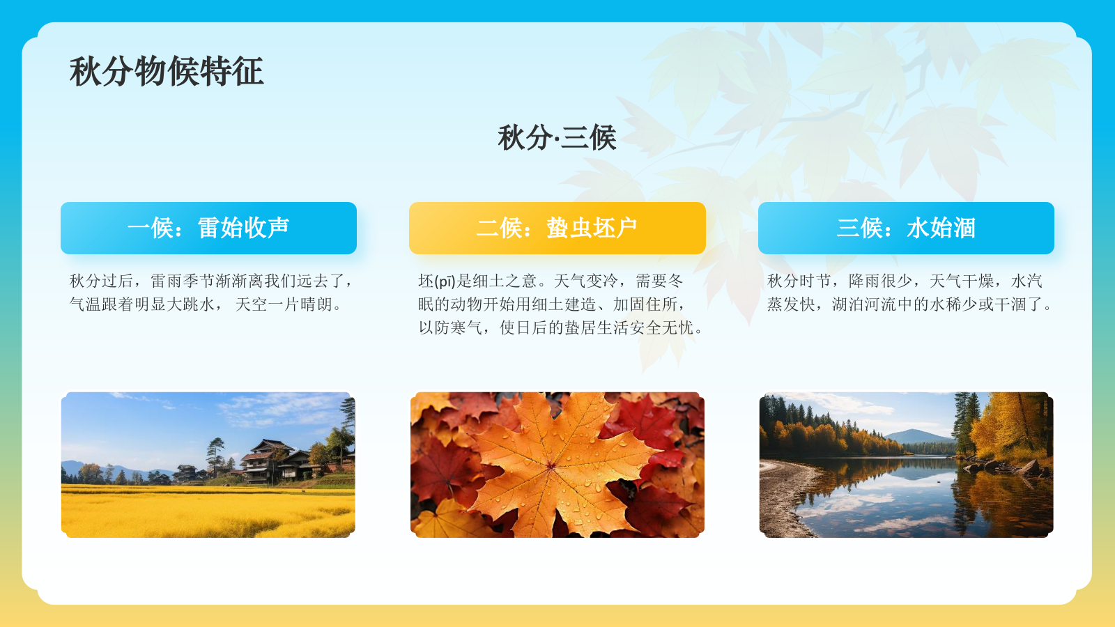 橙色国潮风二十四节气科普介绍——秋分PPT模板.pptx_第5页