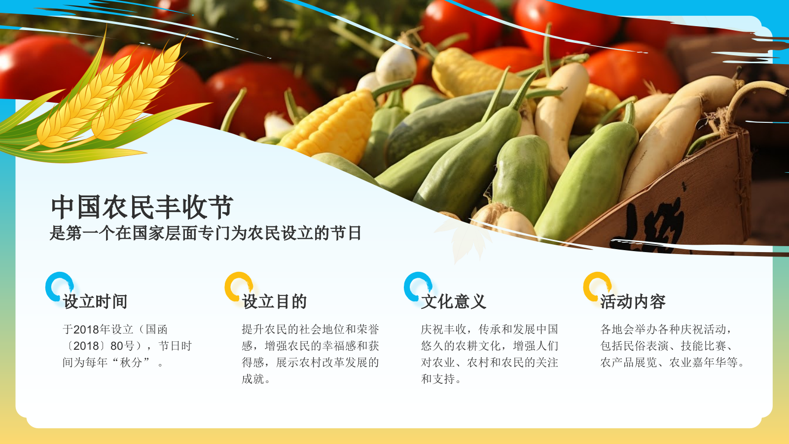 橙色国潮风二十四节气科普介绍——秋分PPT模板.pptx_第6页