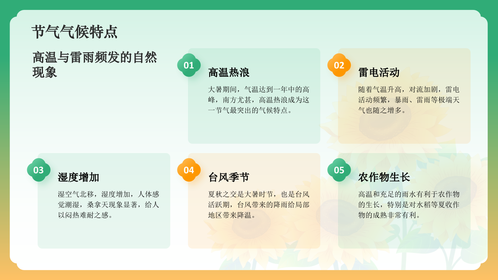 黄色国潮风二十四节气科普介绍——大暑PPT模板.pptx_第4页