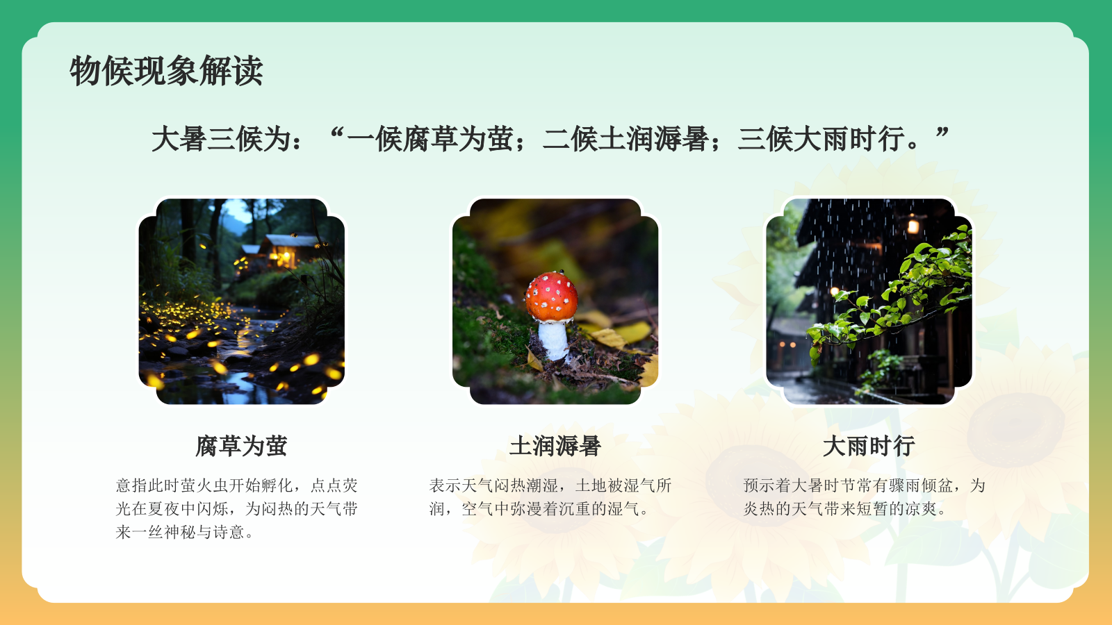 黄色国潮风二十四节气科普介绍——大暑PPT模板.pptx_第5页