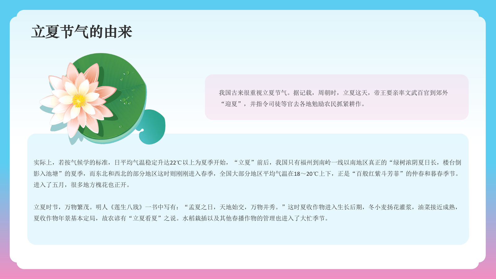 蓝色国潮风二十四节气科普介绍——立夏PPT模板.pptx_第5页