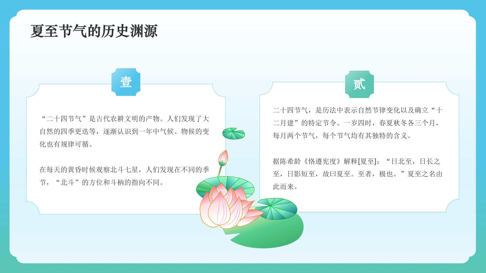 蓝色国潮风二十四节气科普介绍——夏至PPT模板.pptx_第5页