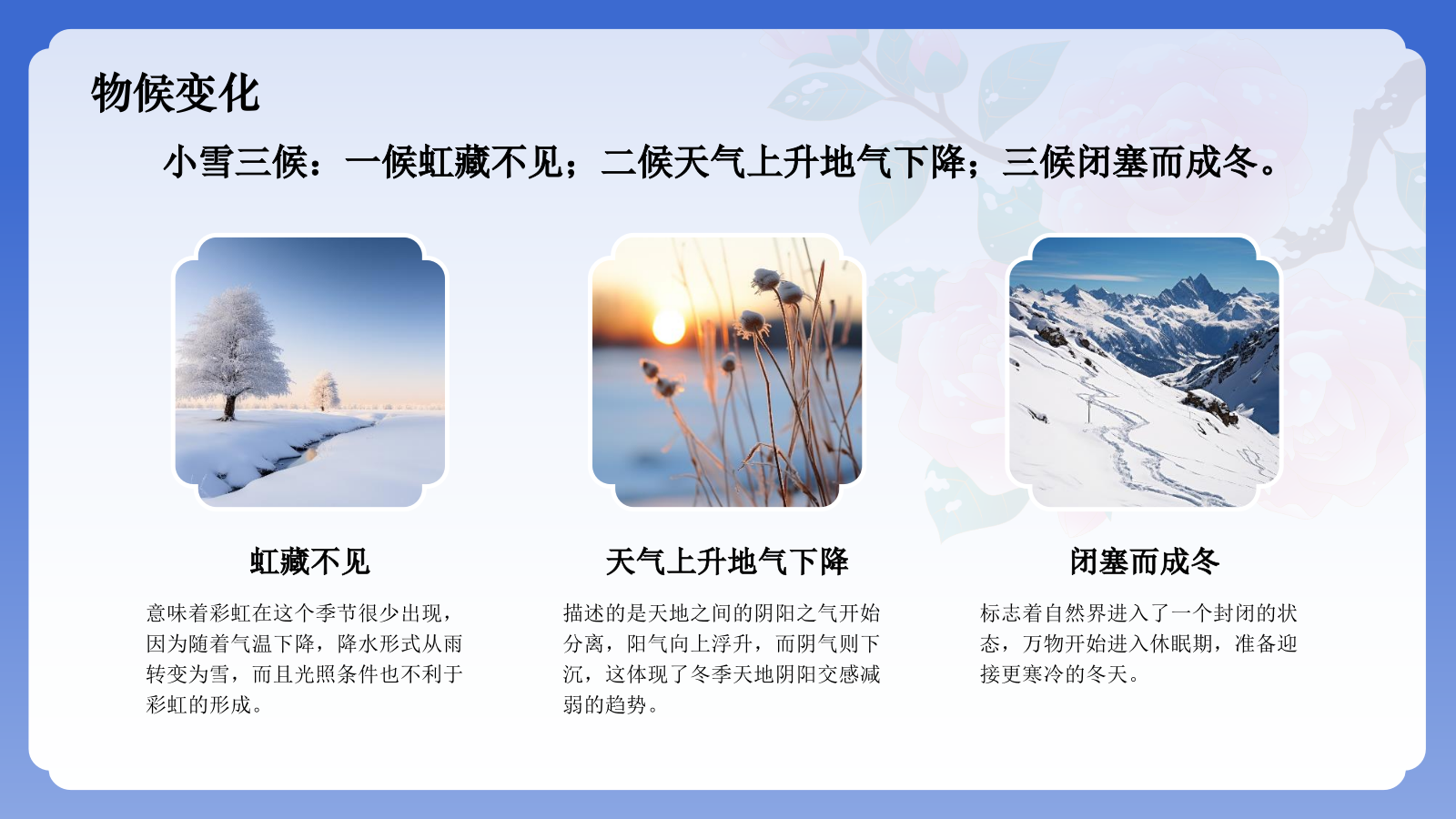 蓝色国潮风二十四节气科普介绍——小雪PPT模板.pptx_第6页