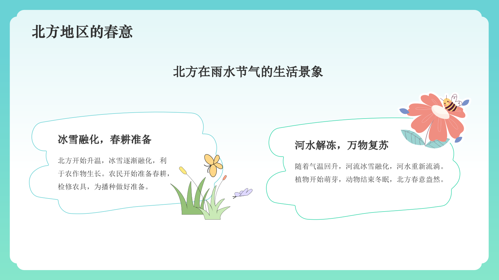 蓝色国潮风二十四节气科普介绍——雨水PPT模板.pptx_第10页