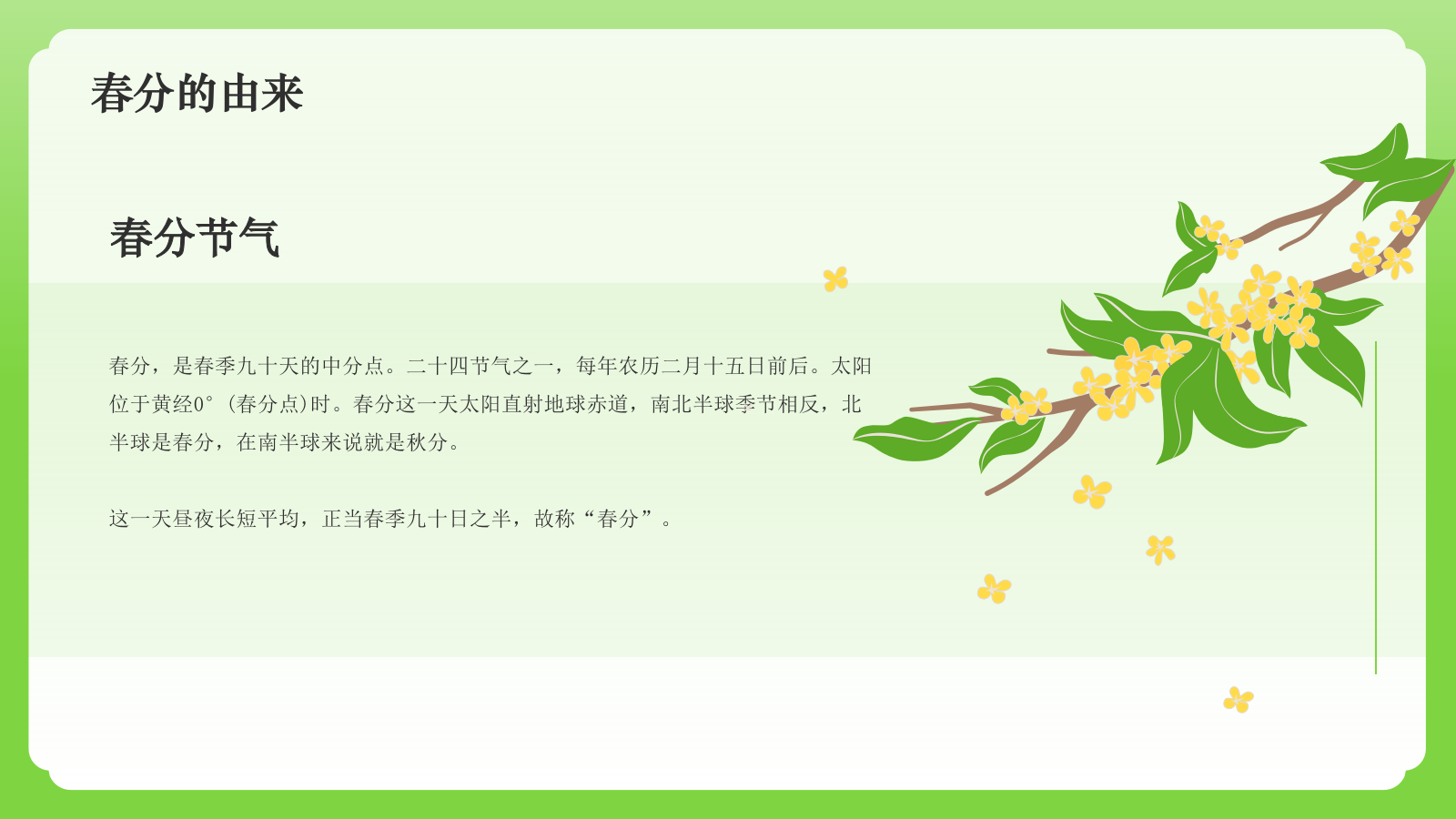 绿色国潮风二十四节气科普介绍——春分PPT模板.pptx_第4页
