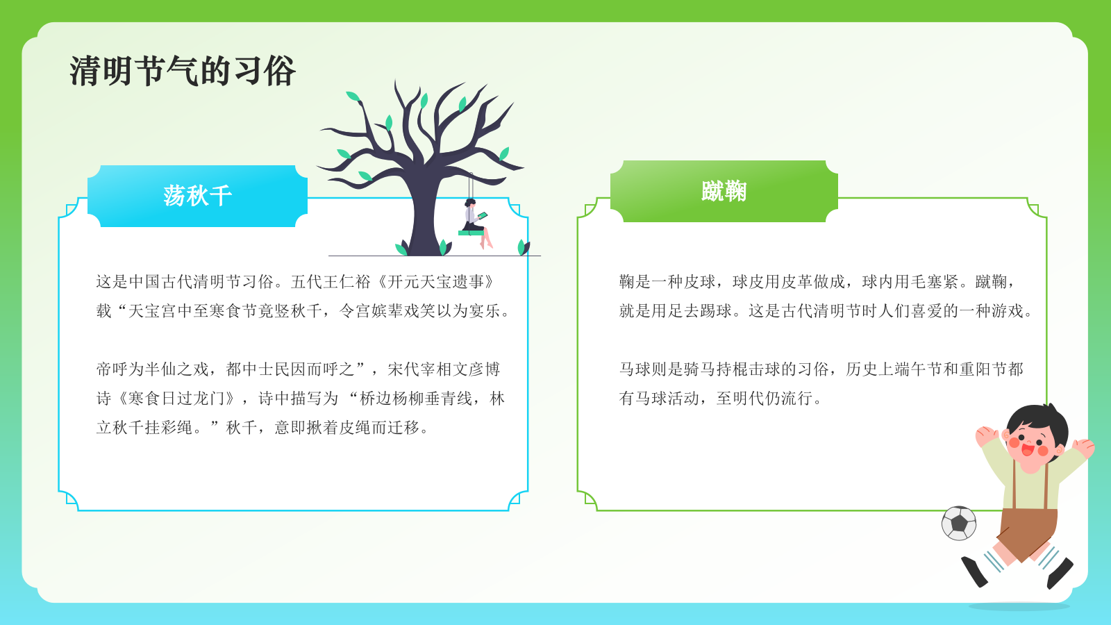 绿色国潮风二十四节气科普介绍——清明PPT模板.pptx_第9页