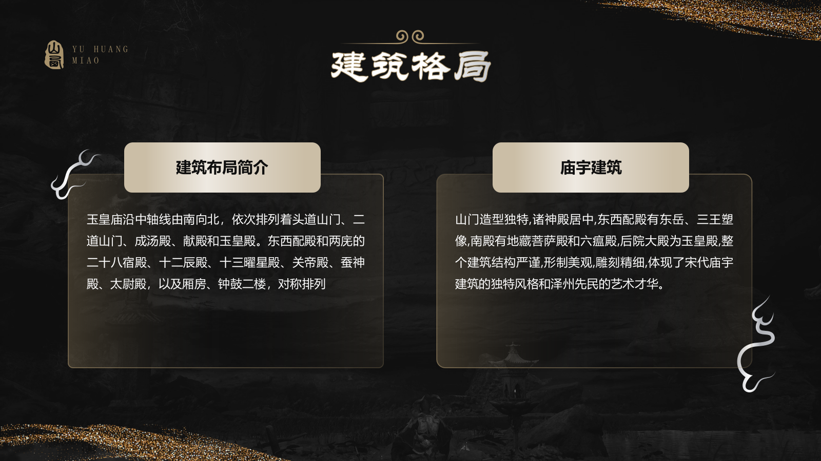 黑色国潮风黑神话悟空取景地——山西玉皇庙PPT模板.pptx_第7页