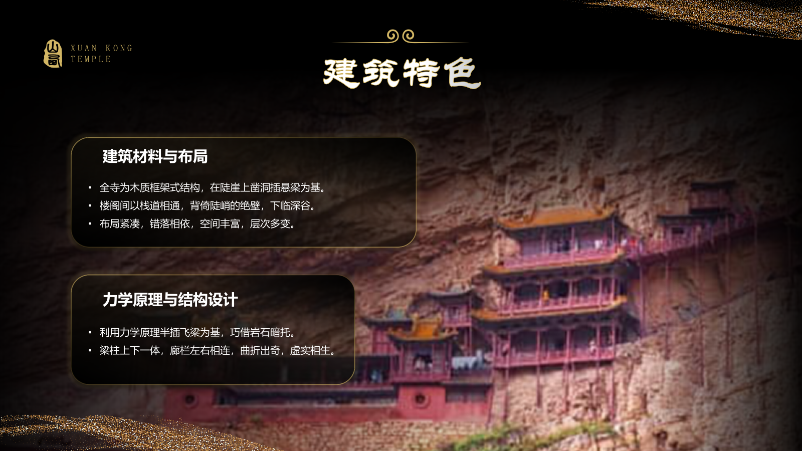 黑色国潮风黑神话悟空取景地——悬空寺PPT模板.pptx_第6页